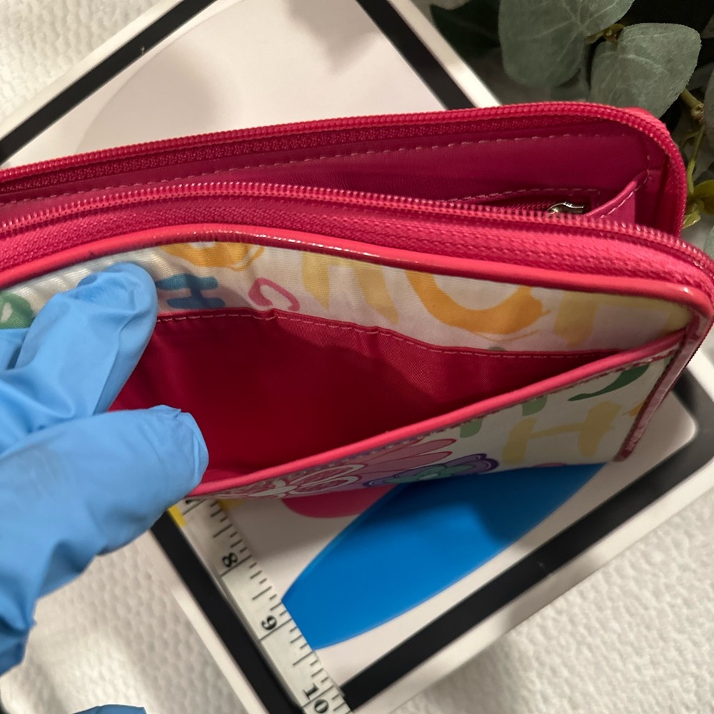 Coach Floral Wallet - Pink and Multicolor - Picture 8 of 10